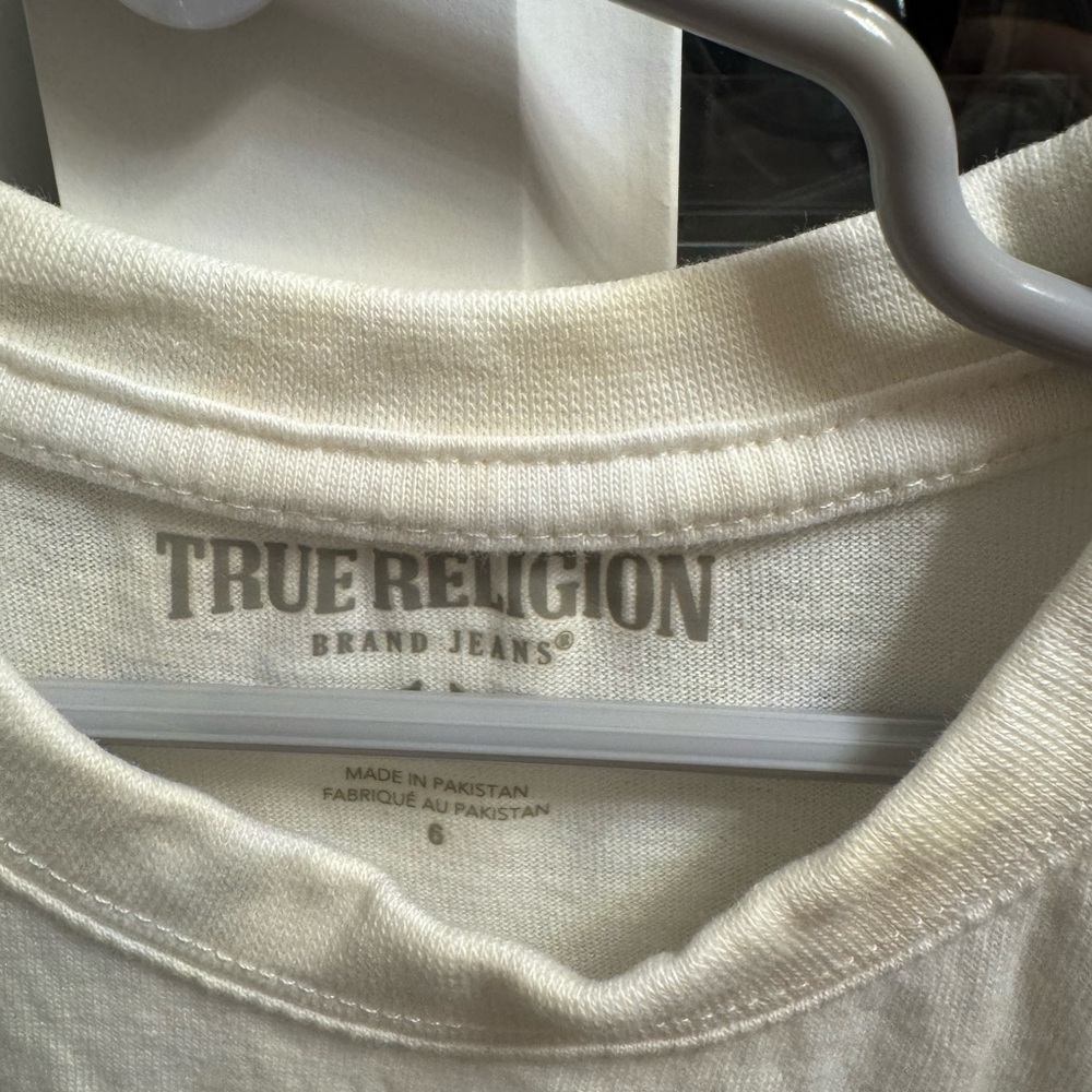 True Religion Kids' Mustard and White Tees - Picture 8 of 8